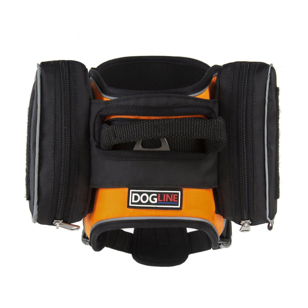 Quest Removable Utility Saddlebags + Built-In Waste Bag Dispenser by Dogline
