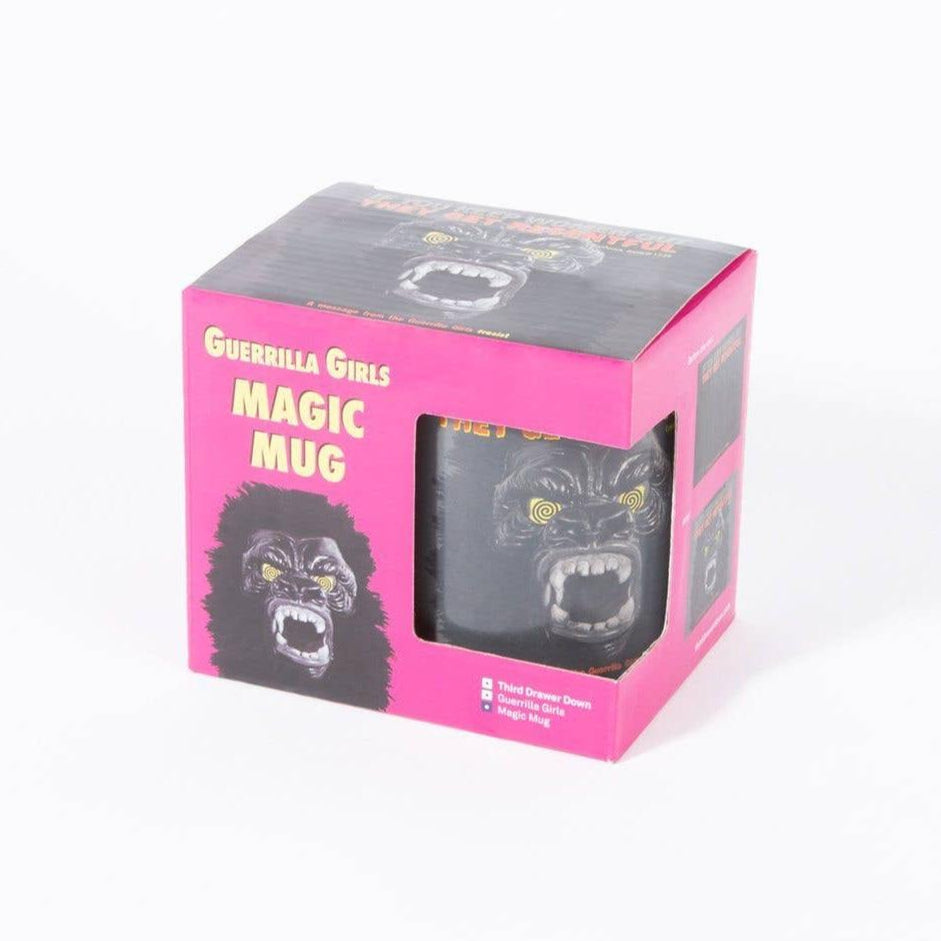 If You Keep Women Out, They Get Resentful | Guerrilla Girls Magic Mug by The Bullish Store
