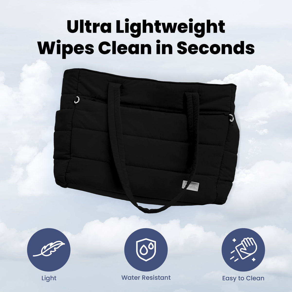 Puffer Dog Travel Bag for Dog Moms by Rubyloo