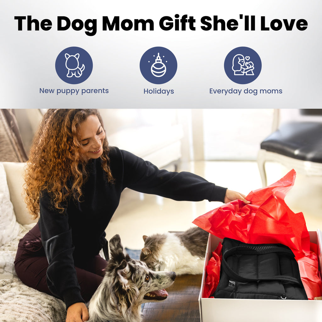 Puffer Dog Travel Bag for Dog Moms by Rubyloo