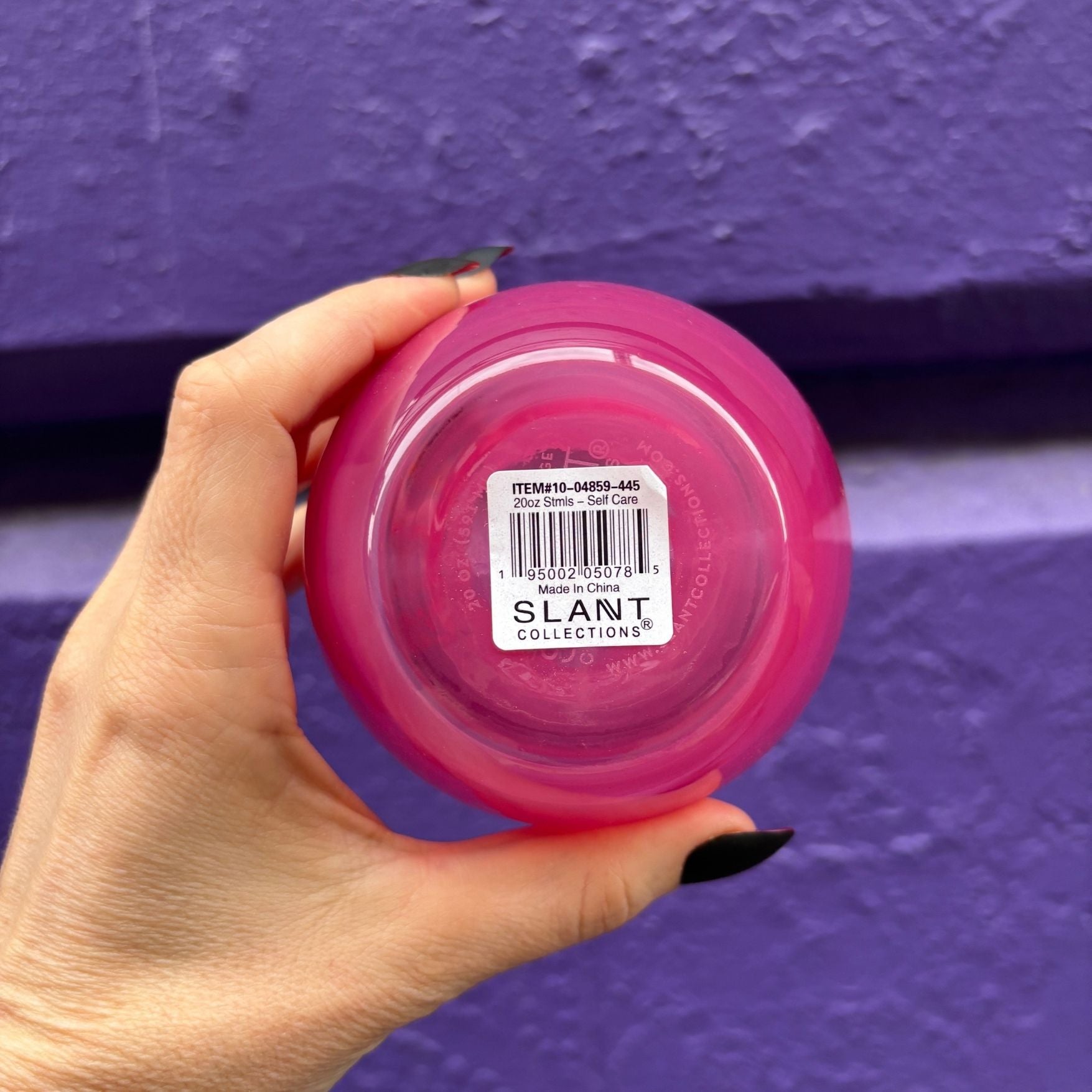 It's Called Self Care Stemless Wine Glass in Pink | 20oz by The Bullish Store