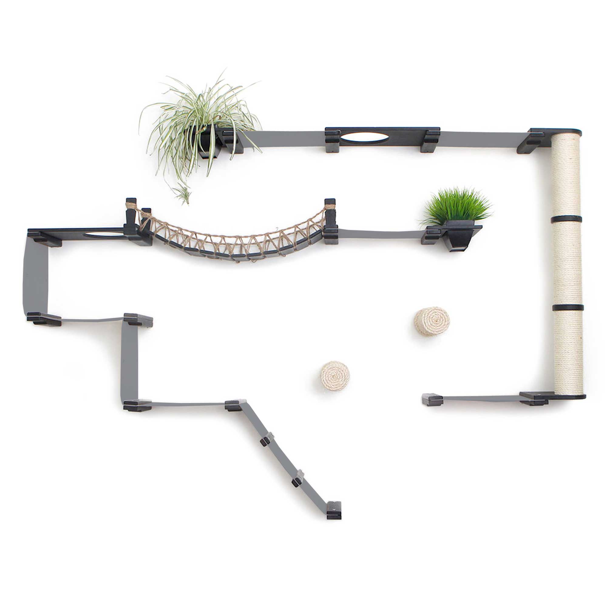 The Juggernaut - Indoor Cat Playground for Wall