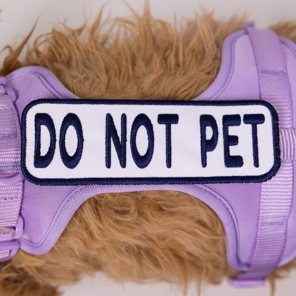 Do Not Pet 2x6 Patch by K9 Sport Sack