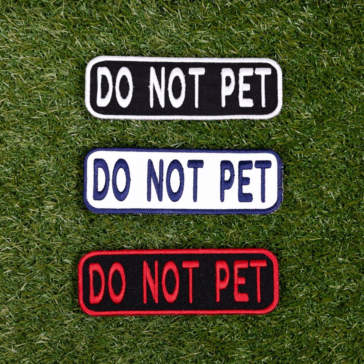 Do Not Pet 2x6 Patch by K9 Sport Sack