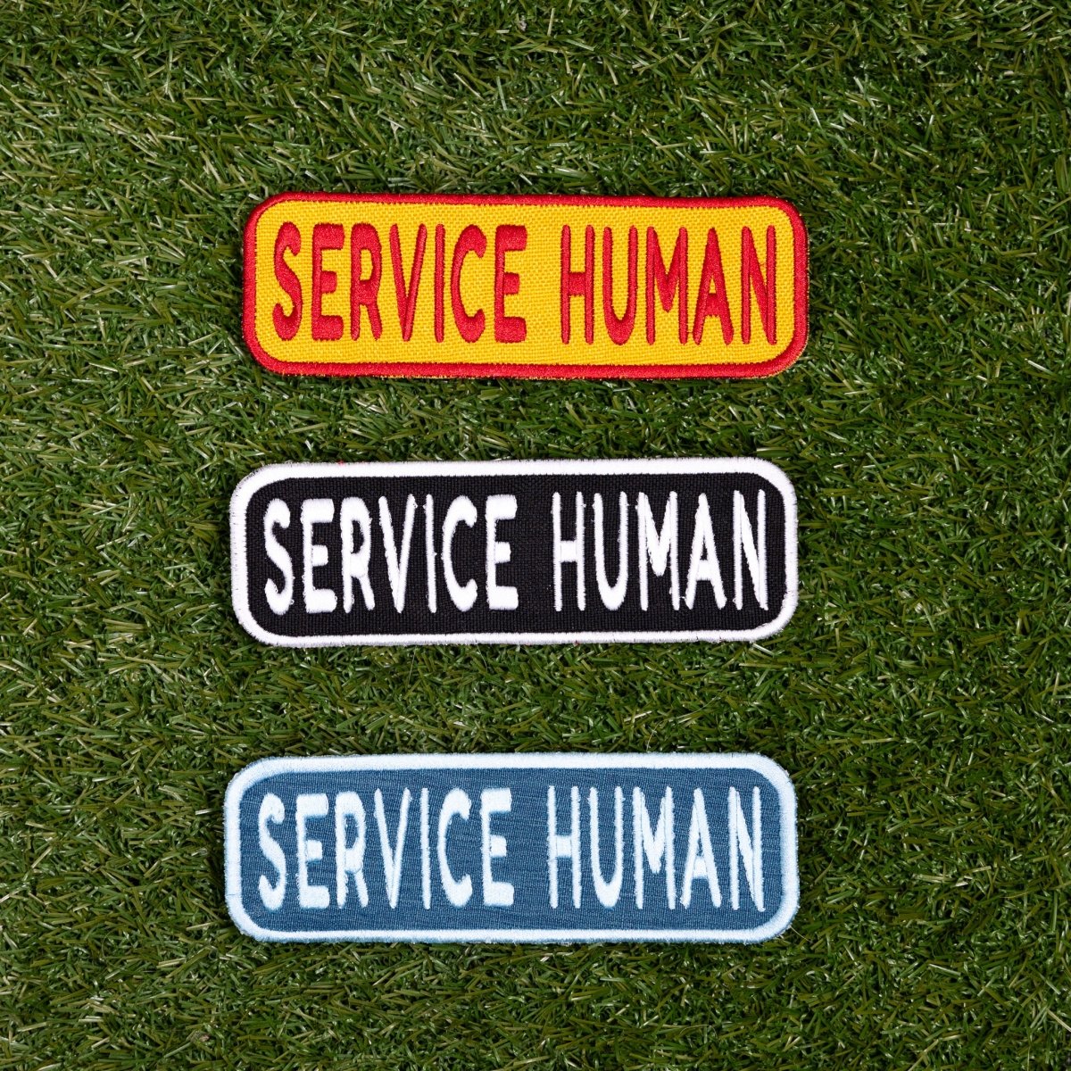 Service Human 2x6 Patch by K9 Sport Sack