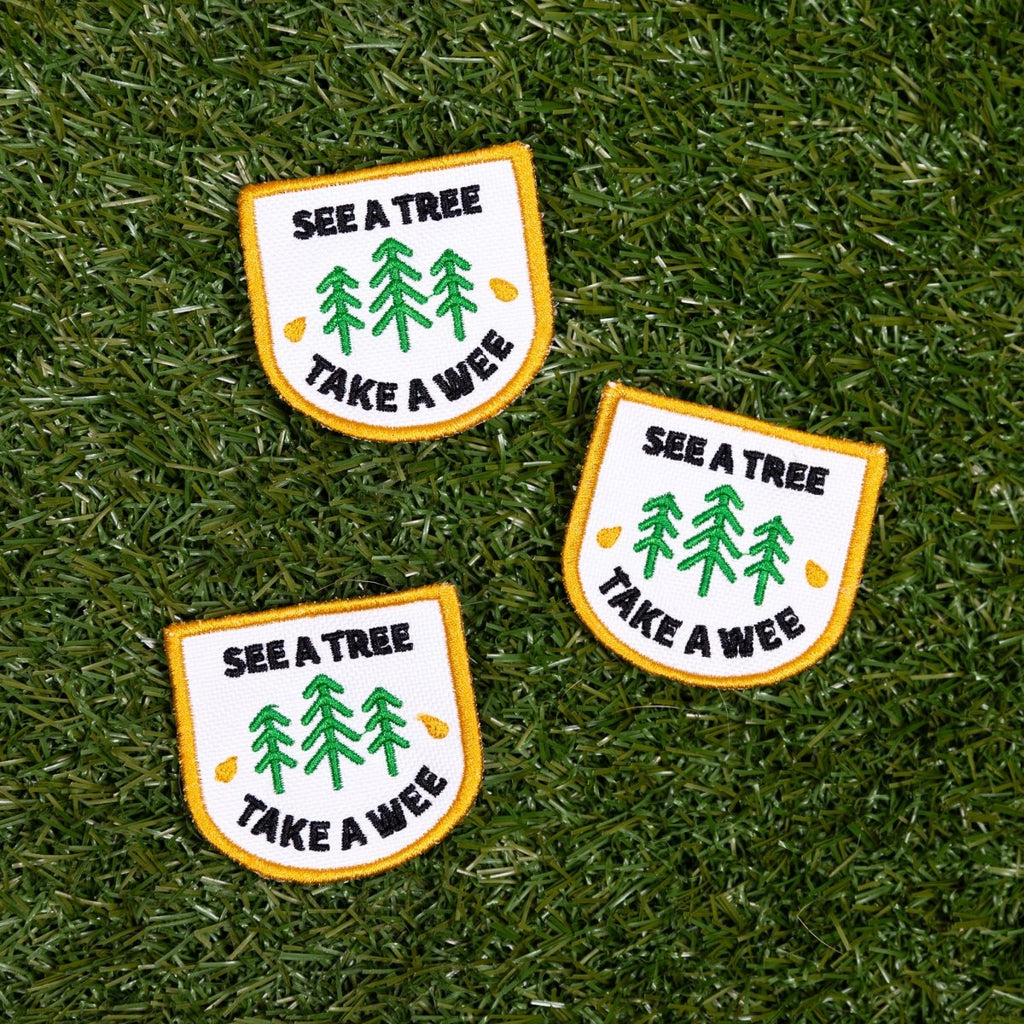 See A Tree Take a Wee Arch Patch by K9 Sport Sack