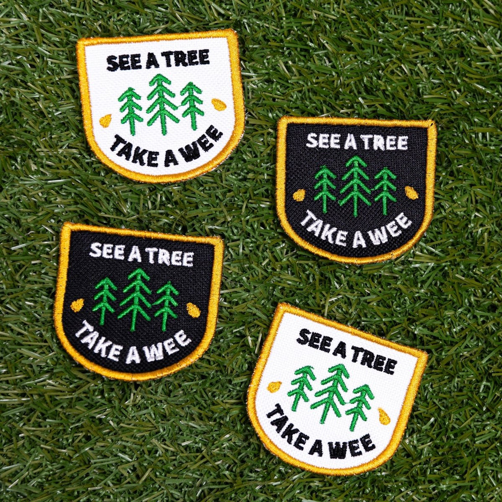See A Tree Take a Wee Arch Patch by K9 Sport Sack
