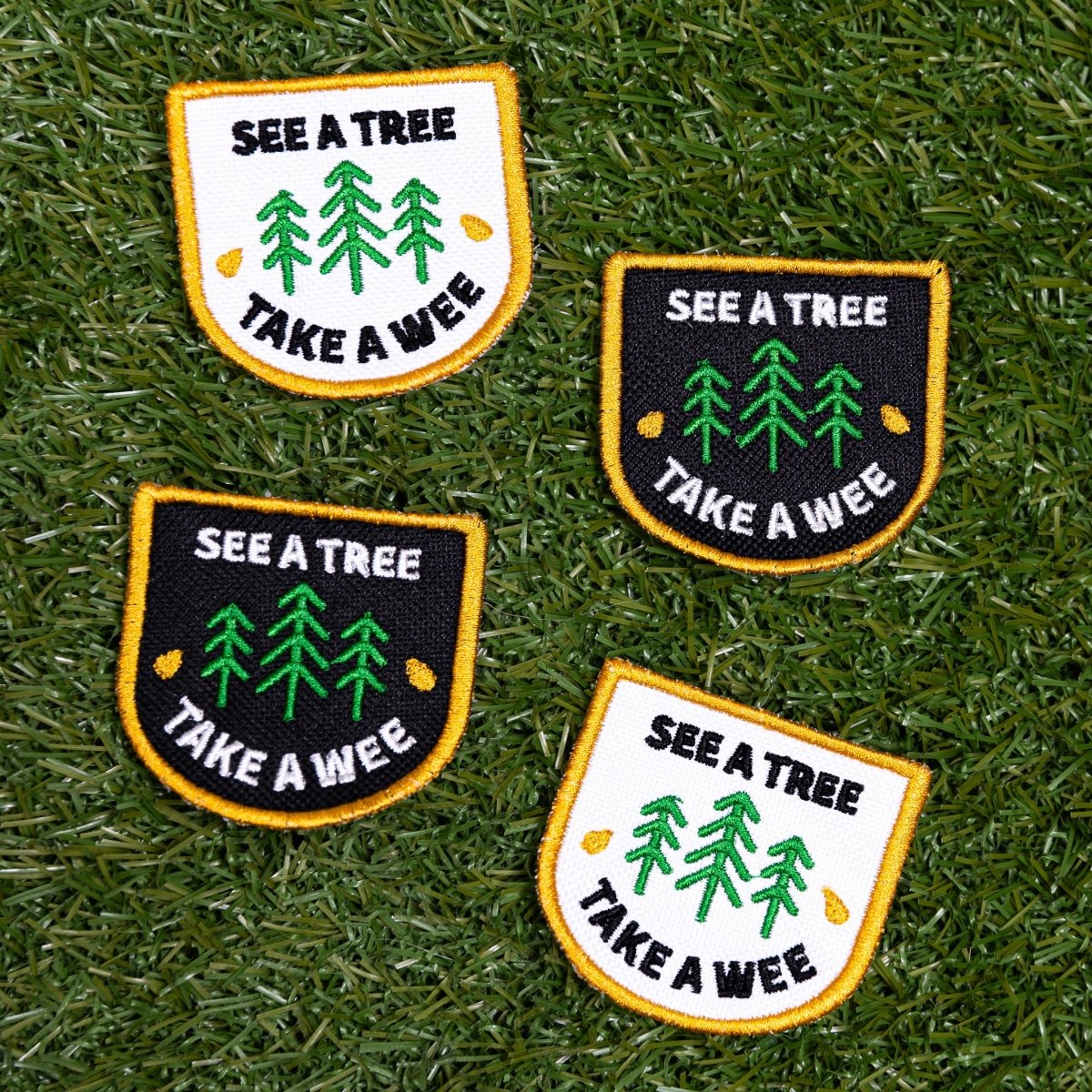 See A Tree Take a Wee Arch Patch by K9 Sport Sack