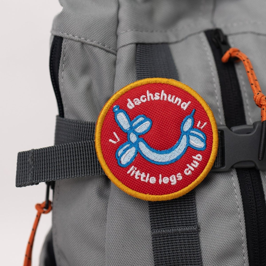 Dachshund Little Legs Club Patch by K9 Sport Sack