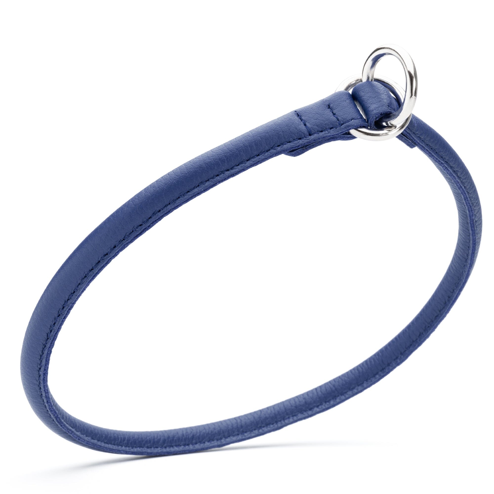 Soft Leather Round Slip Collar by Dogline