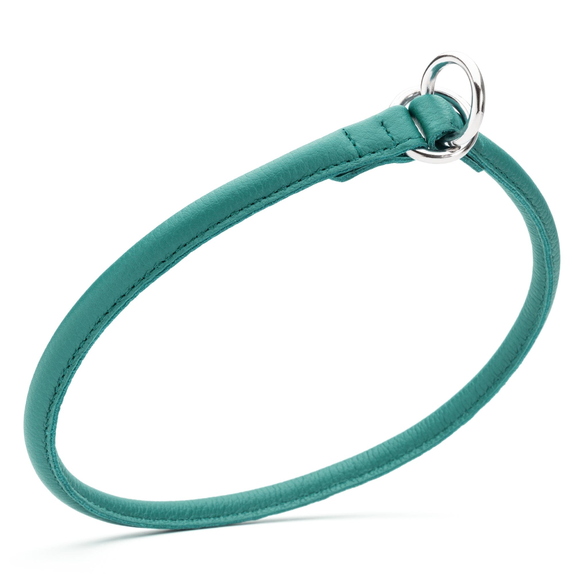 Soft Leather Round Slip Collar by Dogline