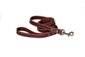 Pro Line Hunting Chocolate Leather Leash by Euro-Dog Collars and Leads