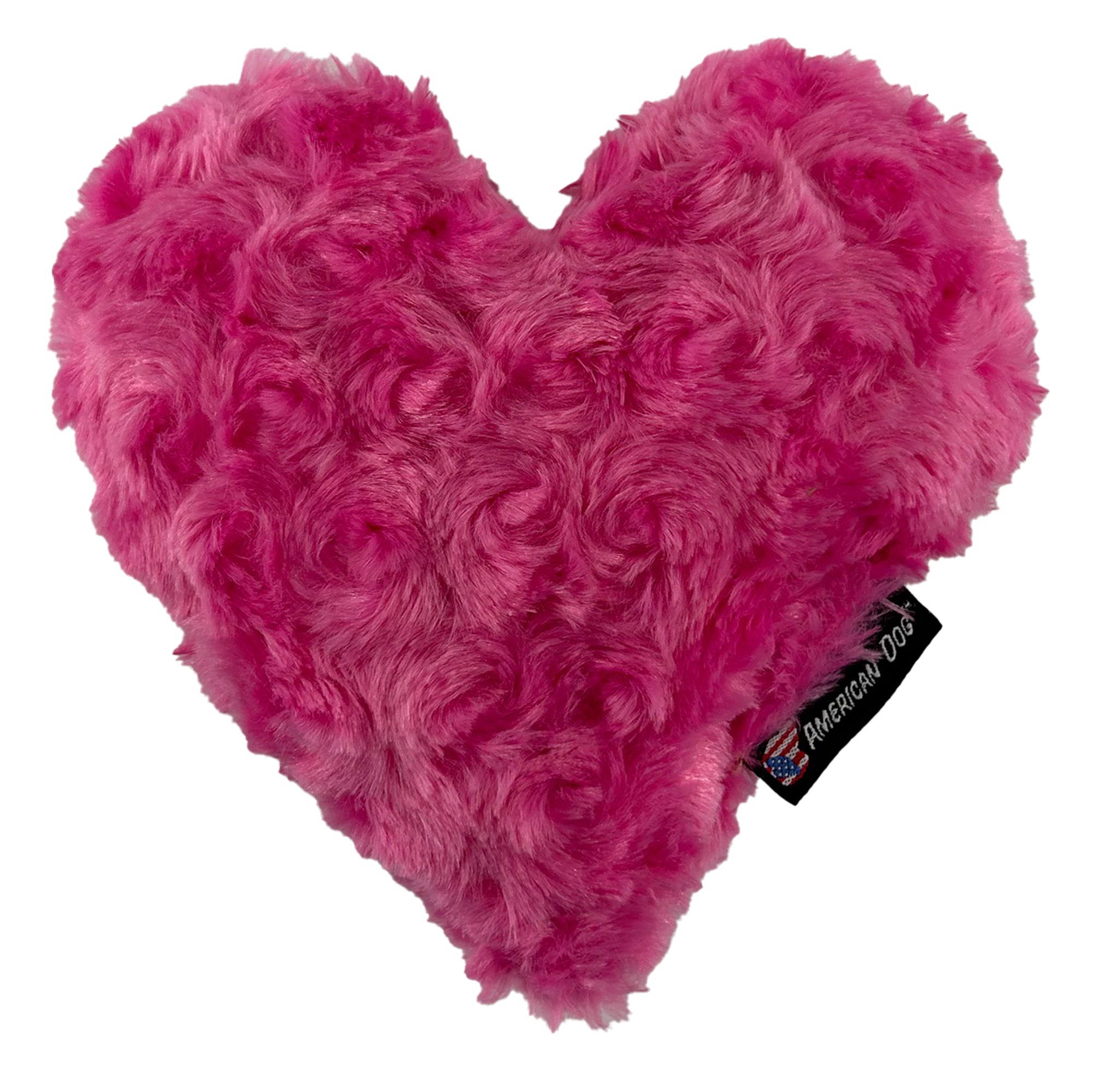 LUCKY DOG $7 Pink Heart Plushie by American Dog