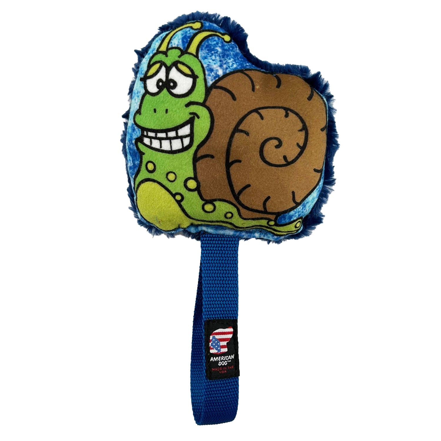 LUCKY DOG $7 Snail Tug Plushie by American Dog