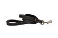 Pro Line Hunting Midnight Black Leather Leash by Euro-Dog Collars and Leads