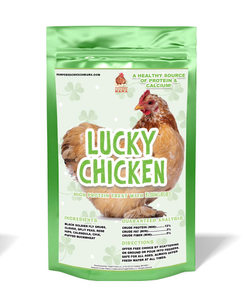 Lucky Chicken Textured Treat To Encourage Foraging by Dahlia Pets