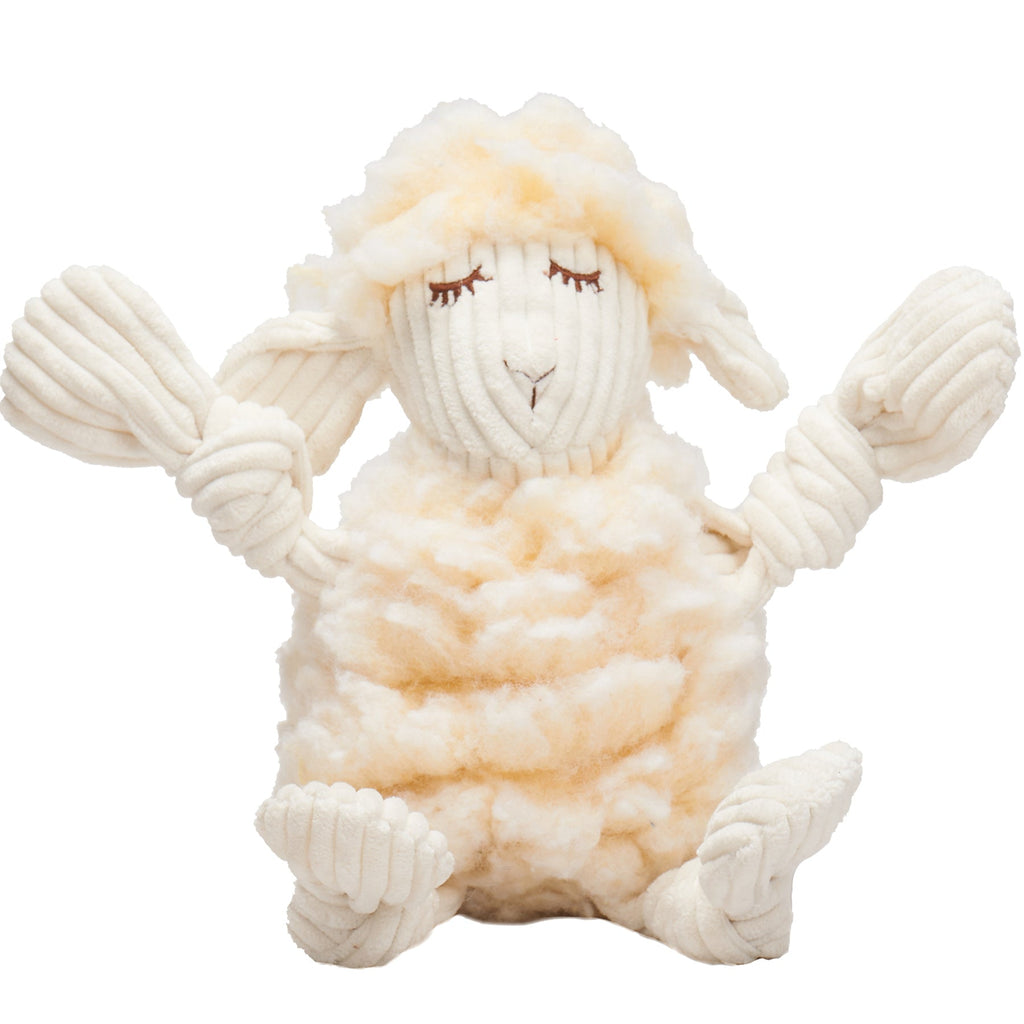 Louise Lamb HuggleFleece® FlufferKnottie™ Plush Dog Toy by HuggleHounds
