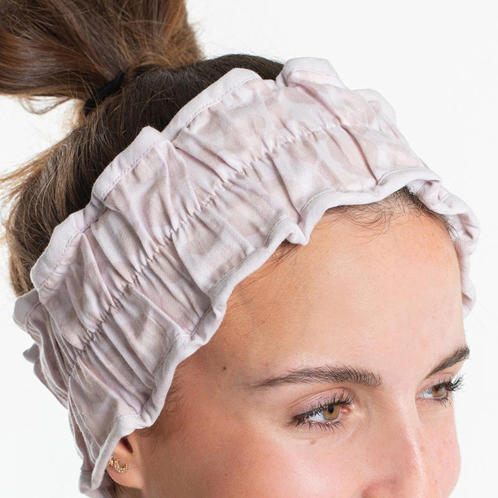 Leopard Spa Headband | Hair Band for Skincare Facial After Shower by The Bullish Store
