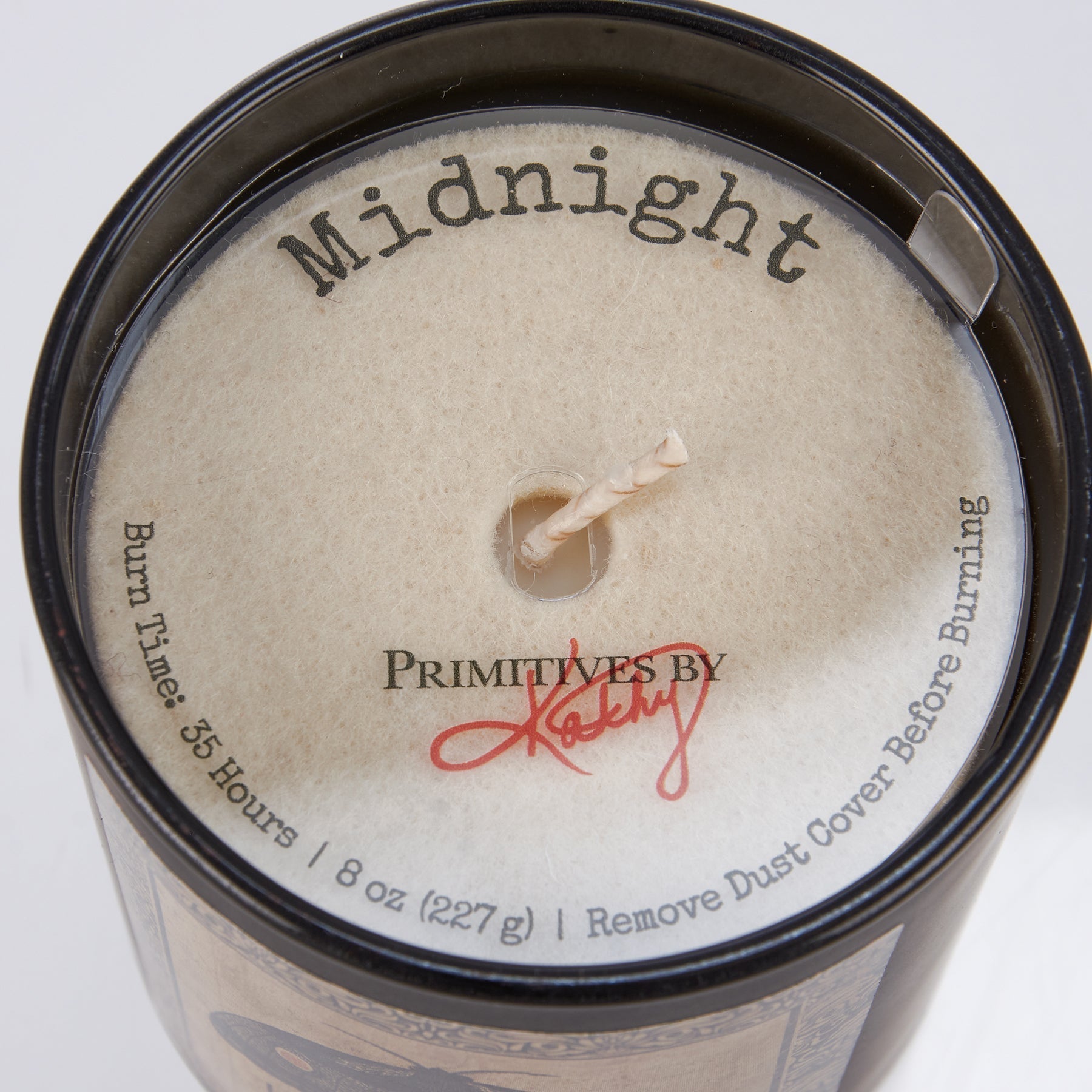Light The Path Journey's End Jar Candle | Moth in Frosted Black Glass | 35hrs Burn Time by The Bullish Store