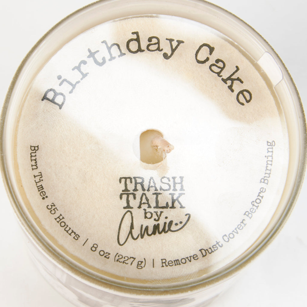 Light This Candle | Double Sided Vintage Photograph | Soy Wax Birthday Cake Scent by The Bullish Store