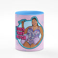 Lizzo Blue Mug | Ceramic Tea Coffee Cup | 11oz by The Bullish Store