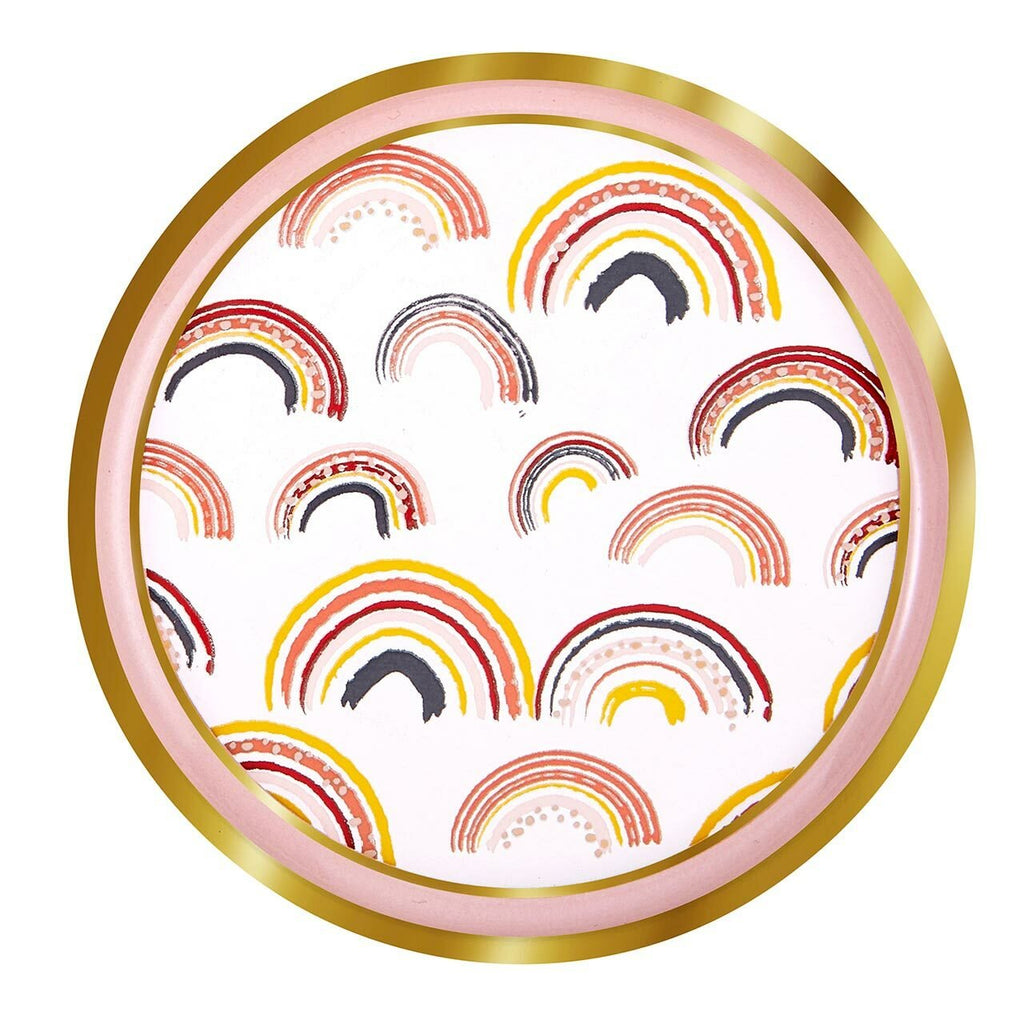 Love Yourself Mug & Coaster Lid with Rainbow Design by The Bullish Store
