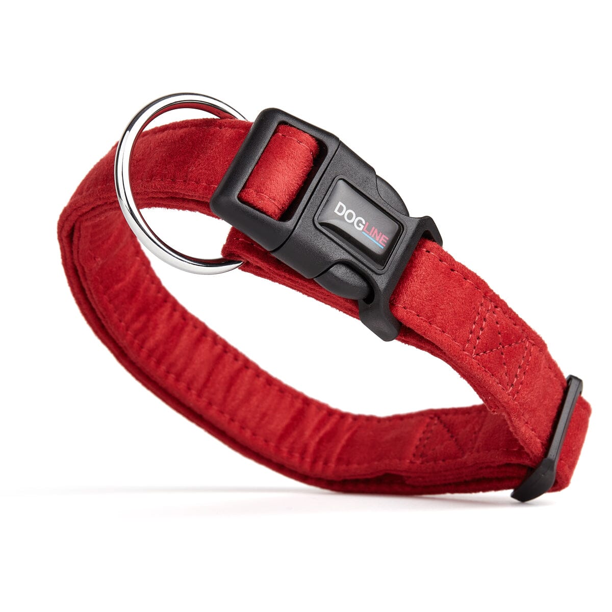 Comfort Microfiber Flat Dog Collar by Dogline
