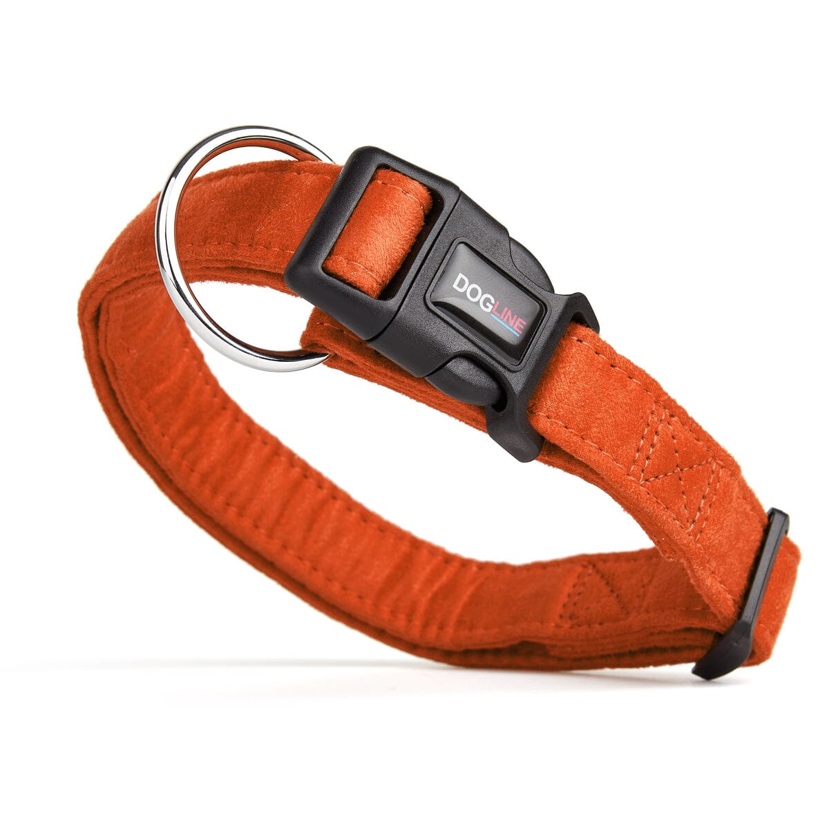 Comfort Microfiber Flat Dog Collar by Dogline
