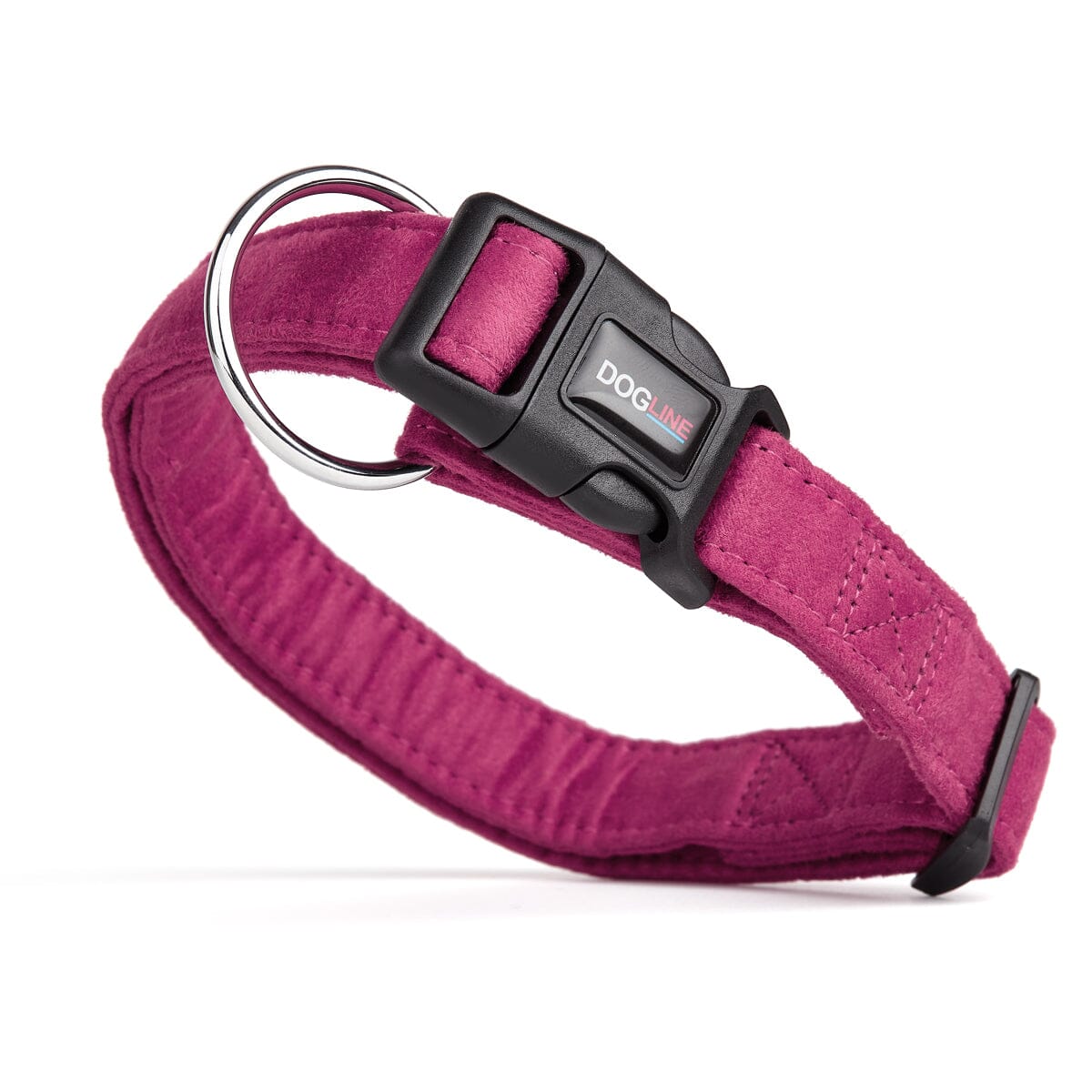 Comfort Microfiber Flat Dog Collar by Dogline