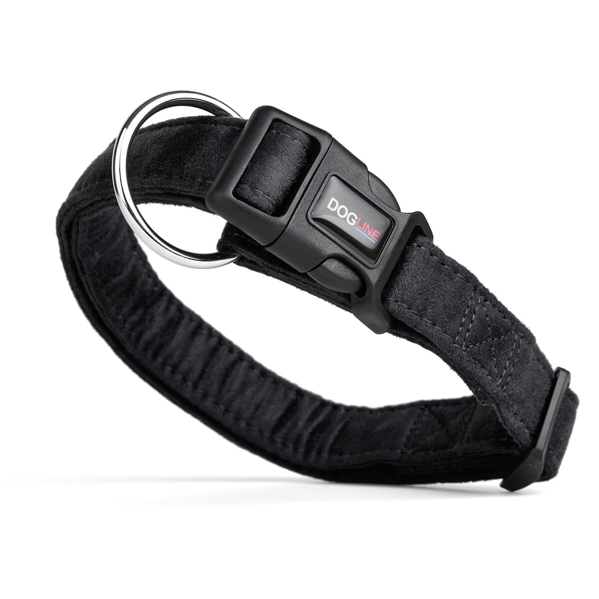 Comfort Microfiber Flat Dog Collar by Dogline
