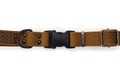 Celtic Sport Earth Brown Leather Dog Collar by Euro-Dog Collars and Leads