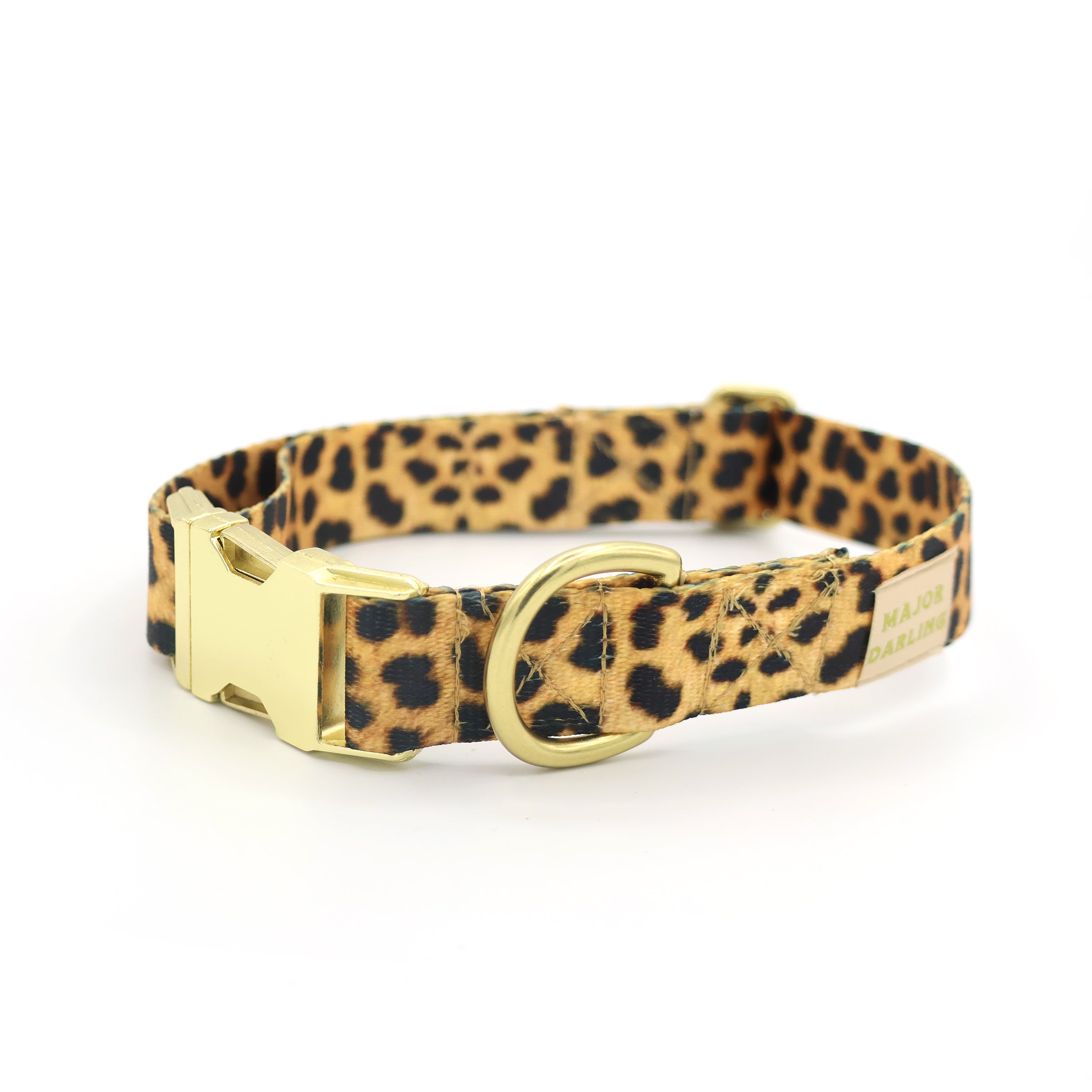 not-so-basic snap collar / leopard by Major Darling