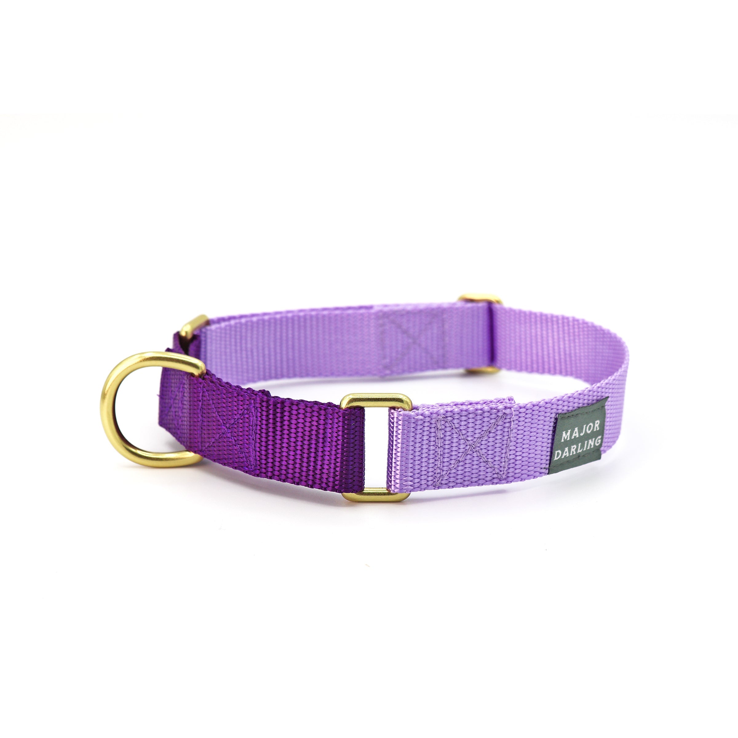 martingale collar / lilac + violet by Major Darling