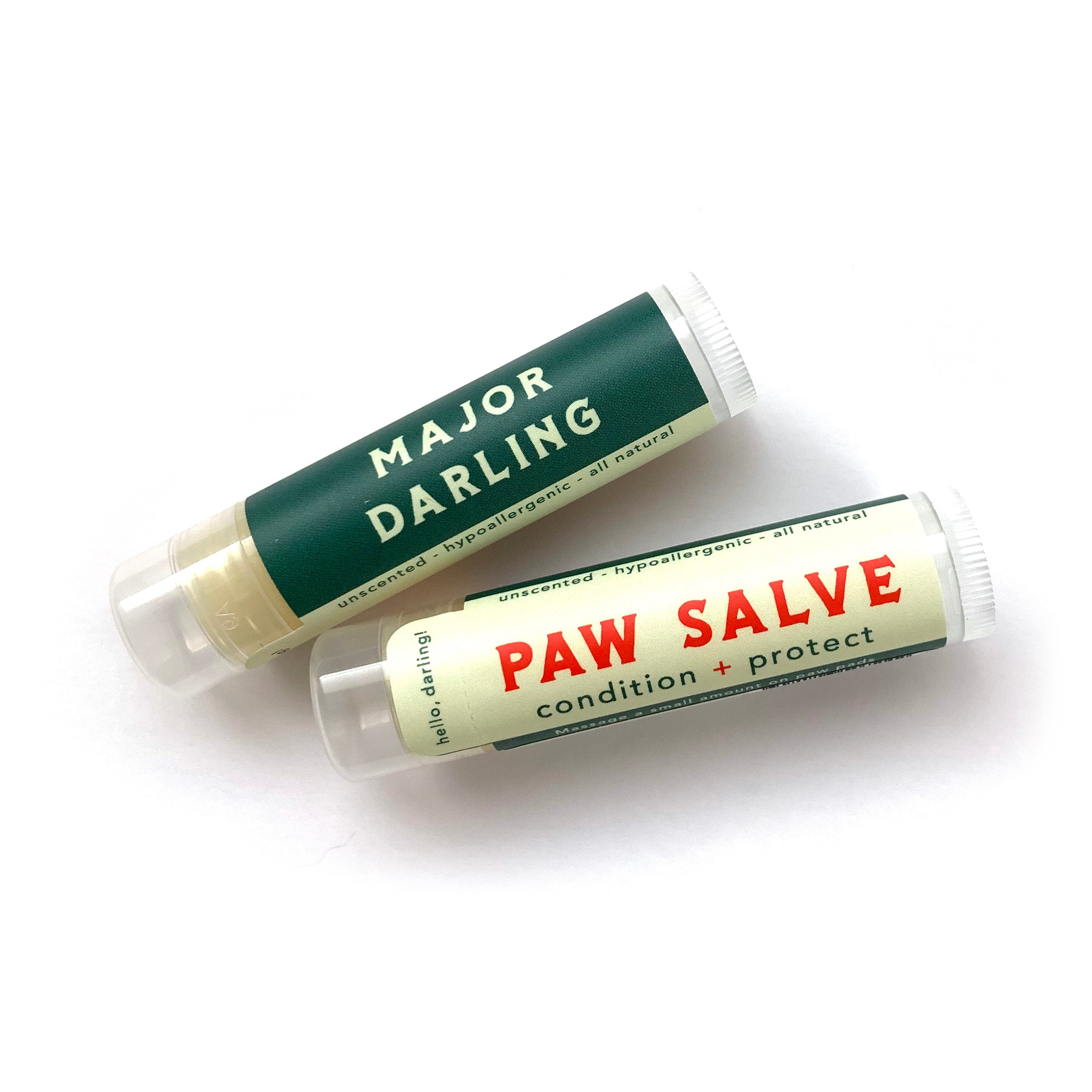 dog paw salve by Major Darling