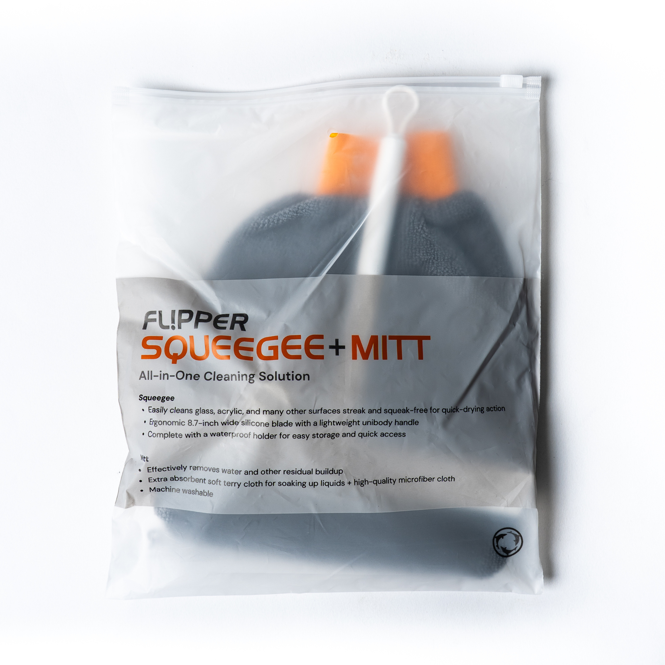 Flipper Mitt + Squeegee Set by Flipper Aquarium Products