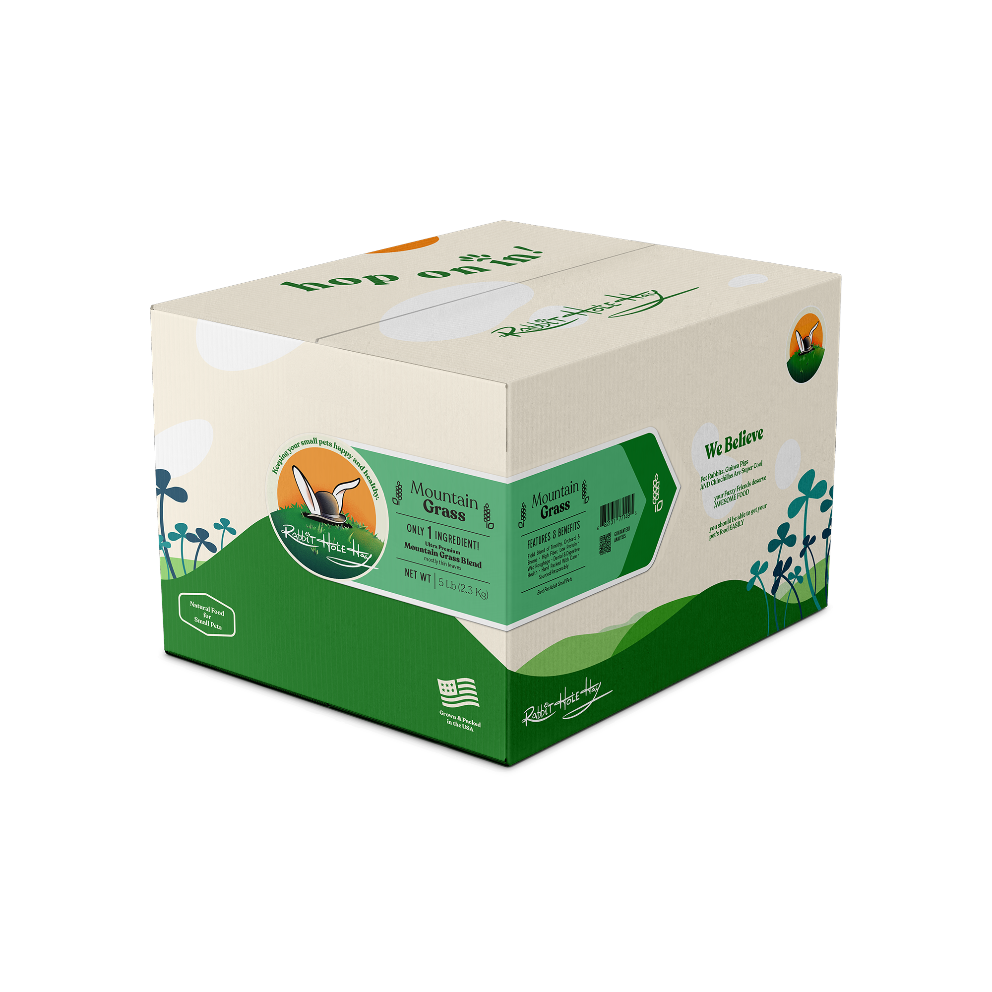 Rabbit Hole Hay Ultra Premium Mountain Grass by Rabbit Hole Hay