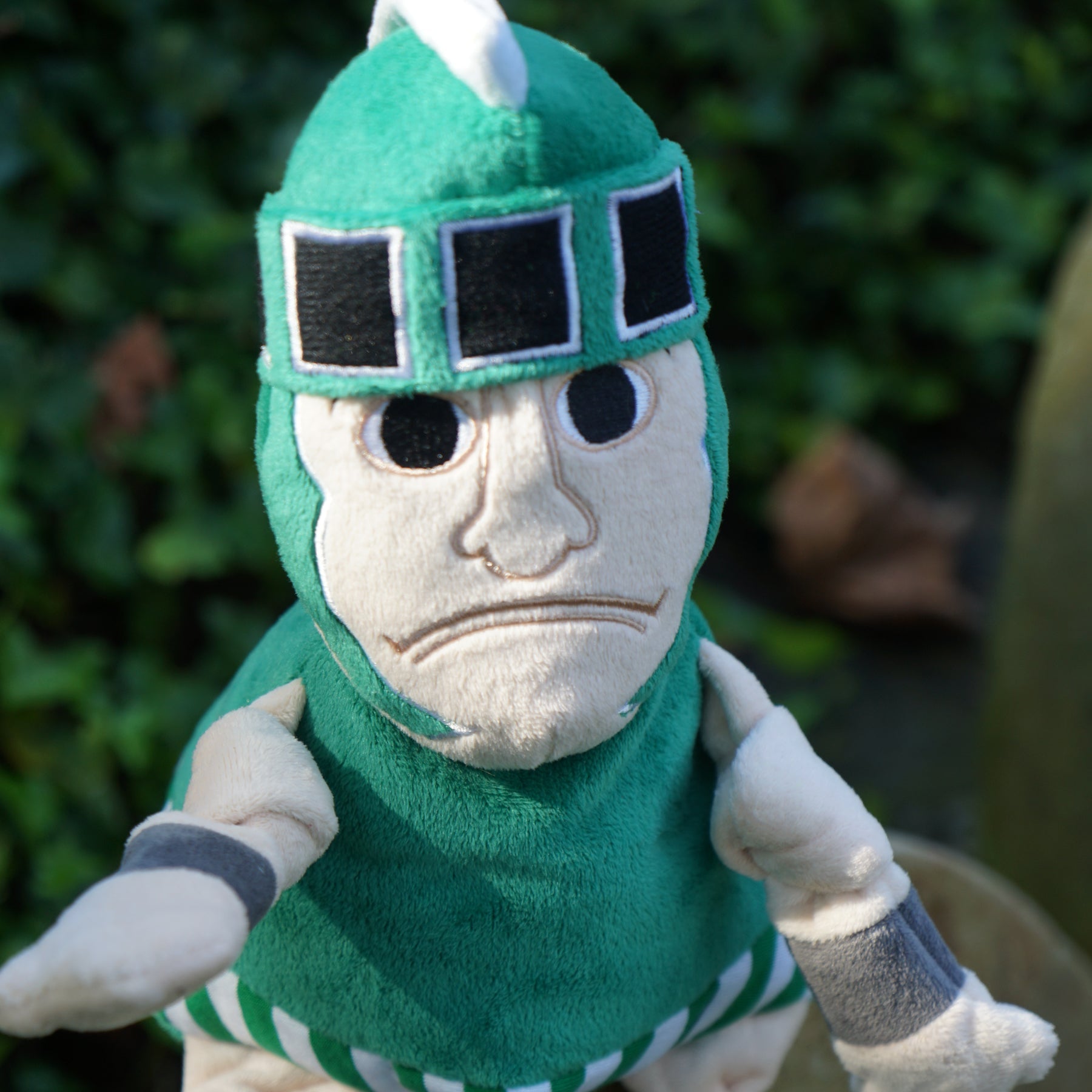 NCAA Michigan State University, Sparty Knottie® Plush Dog Toy by HuggleHounds
