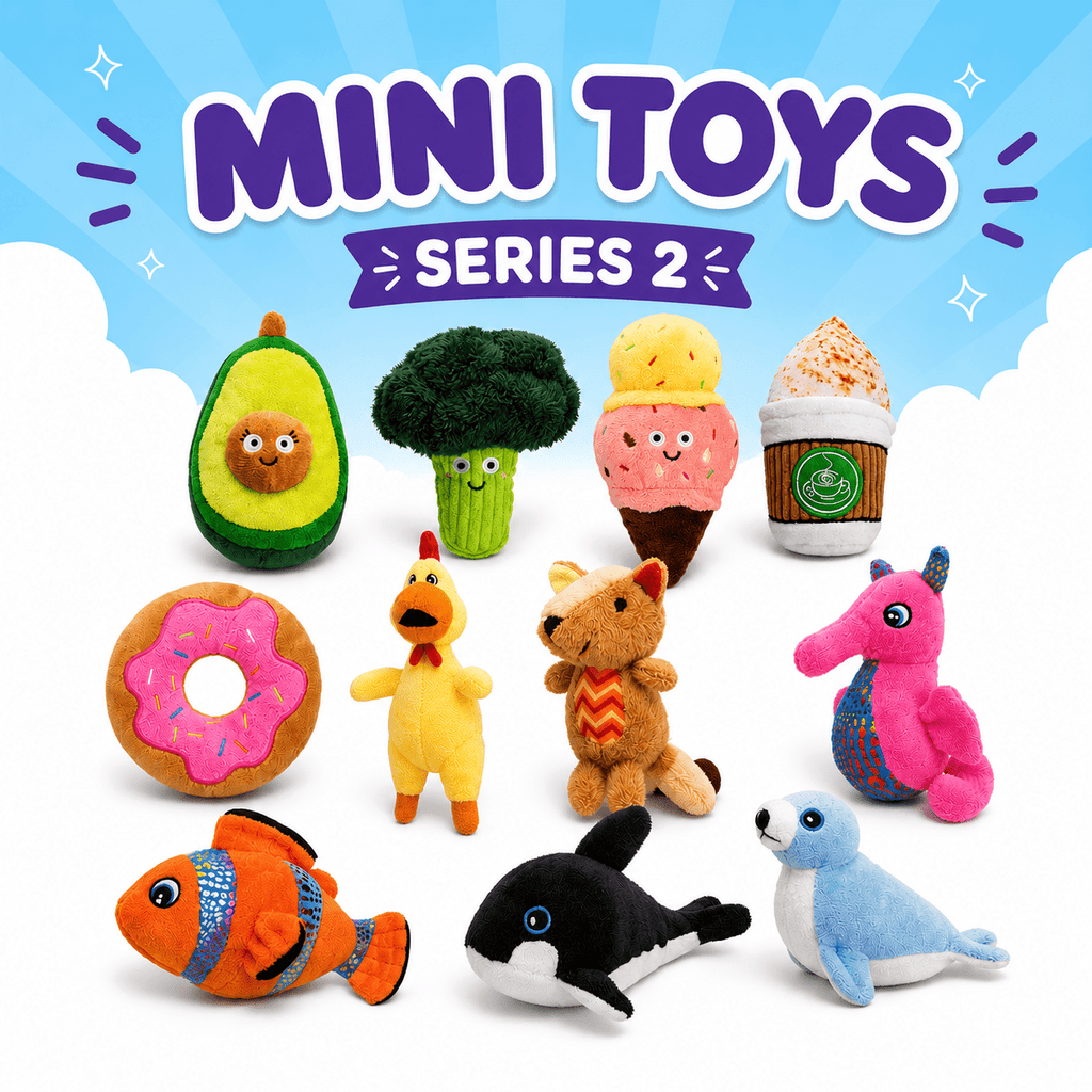 Mini Plush Dog Toy Collection - Series 2 by Dogline