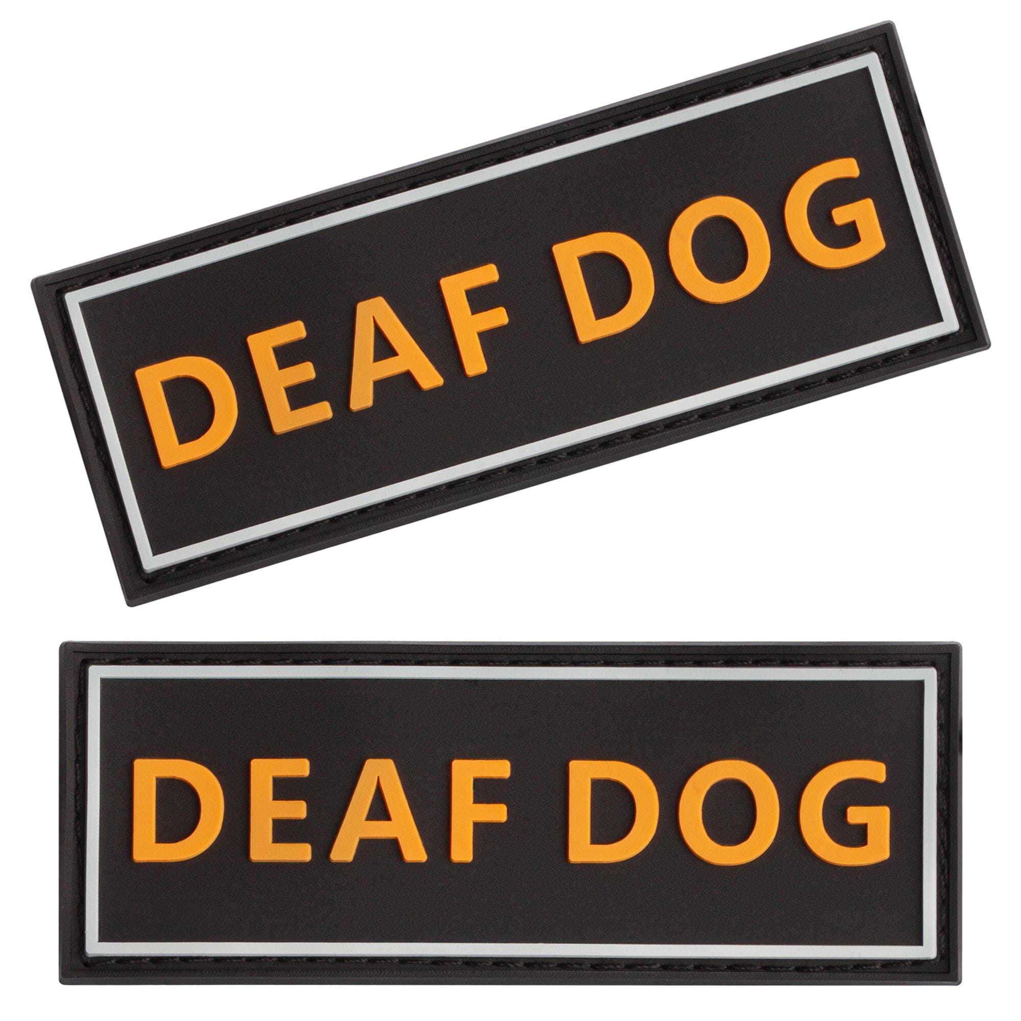 Dogline 3D Rubber Removable Patches for Dog Harness and Vest by Dogline