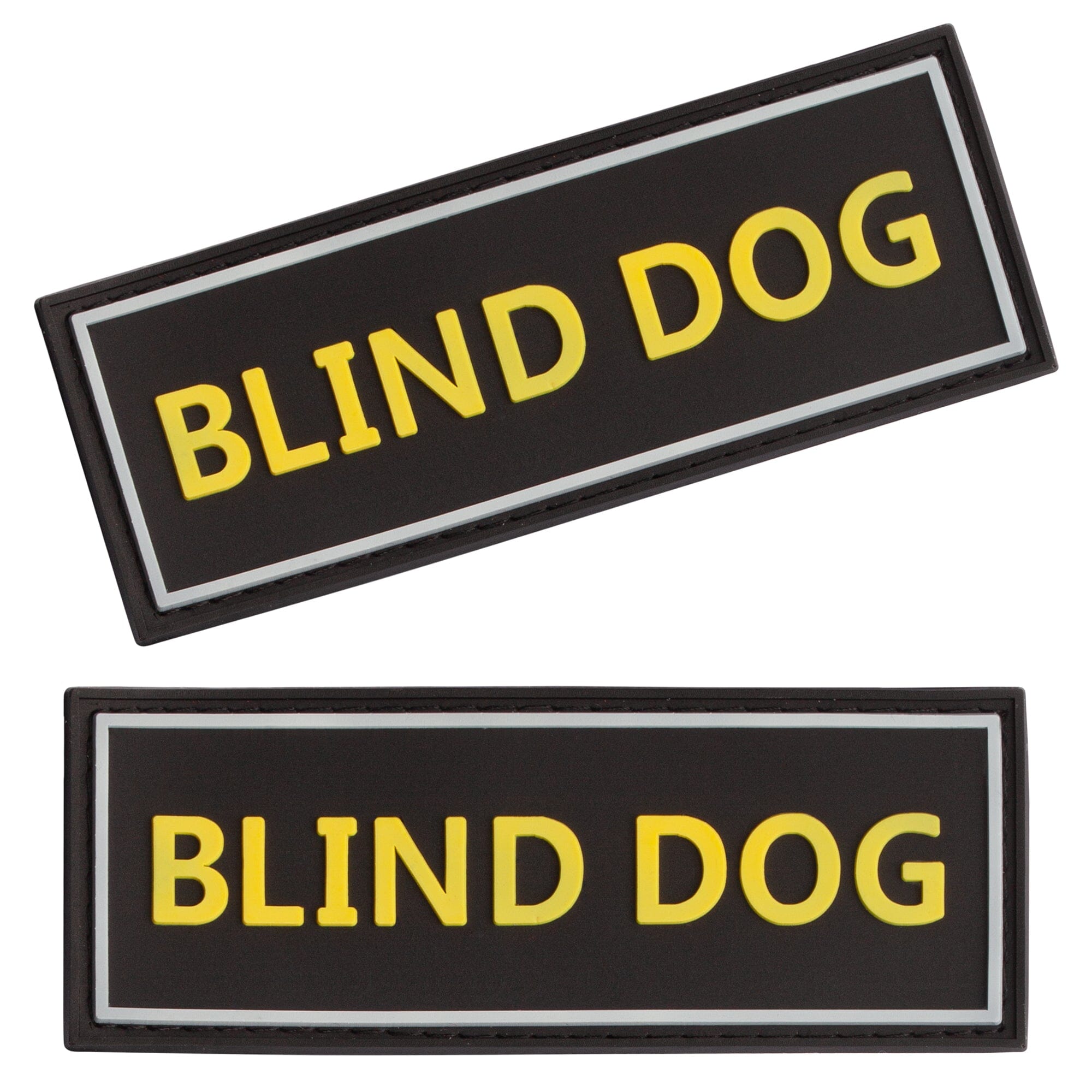 Dogline 3D Rubber Removable Patches for Dog Harness and Vest by Dogline