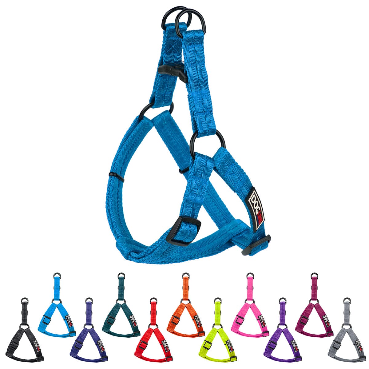 Nylon Flat Step-In Dog Harness by Dogline