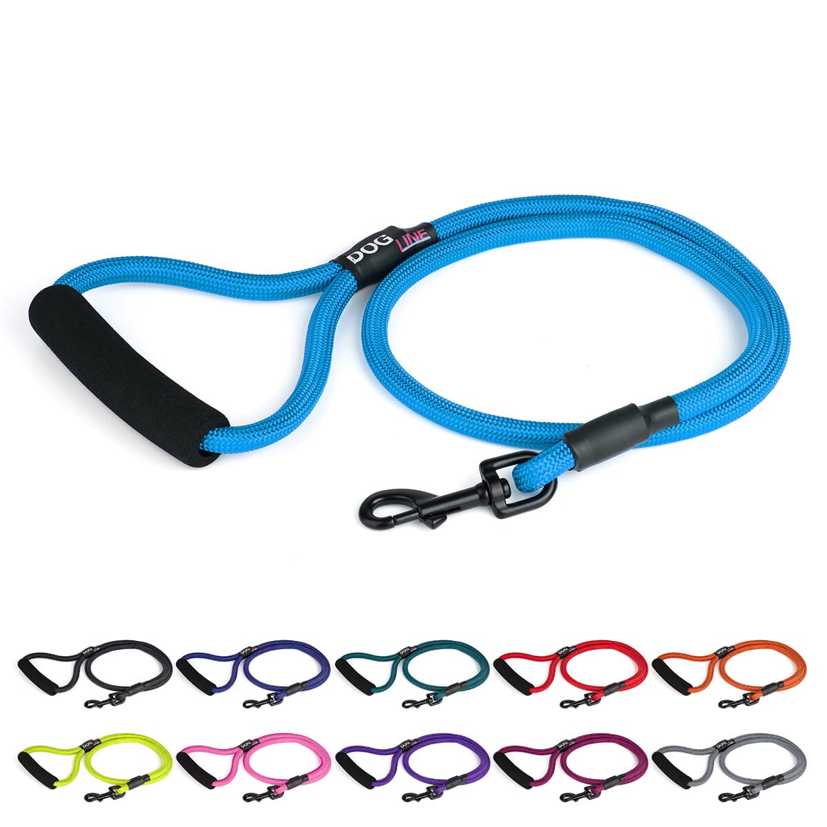 Nylon Round Dog Lead by Dogline
