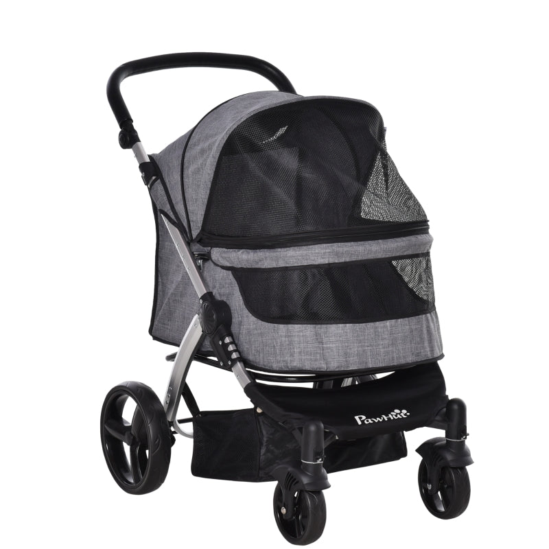 Travel Pet Stroller with Adjustable Handlebar by Furr Baby Gifts