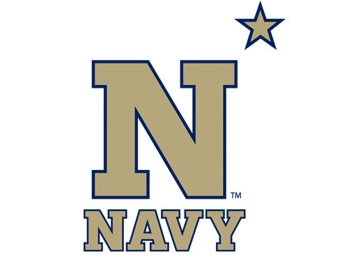 NCAA U.S. Naval Academy, Bill the Goat Knottie® Plush Dog Toy by HuggleHounds