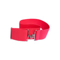 Neon Pink + Silver Elastic Belt by ACE Equestrian