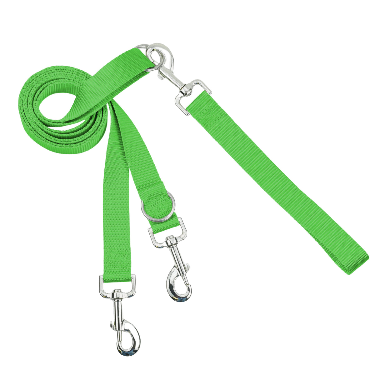 Neon Green Freedom No-Pull Dog Harness by 2 Hounds Design