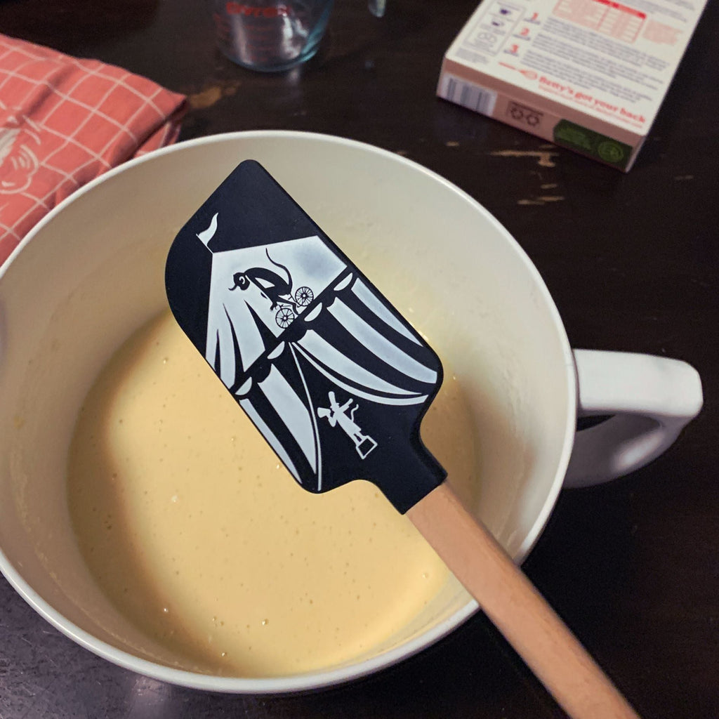Not My Circus Not My Monkeys Spatula With A Wooden Handle by The Bullish Store