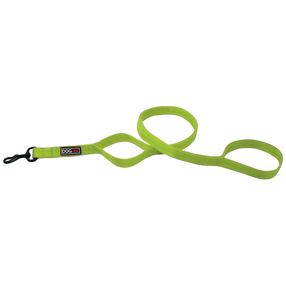 Nylon Multi-Handle Flat Dog Leash by Dogline