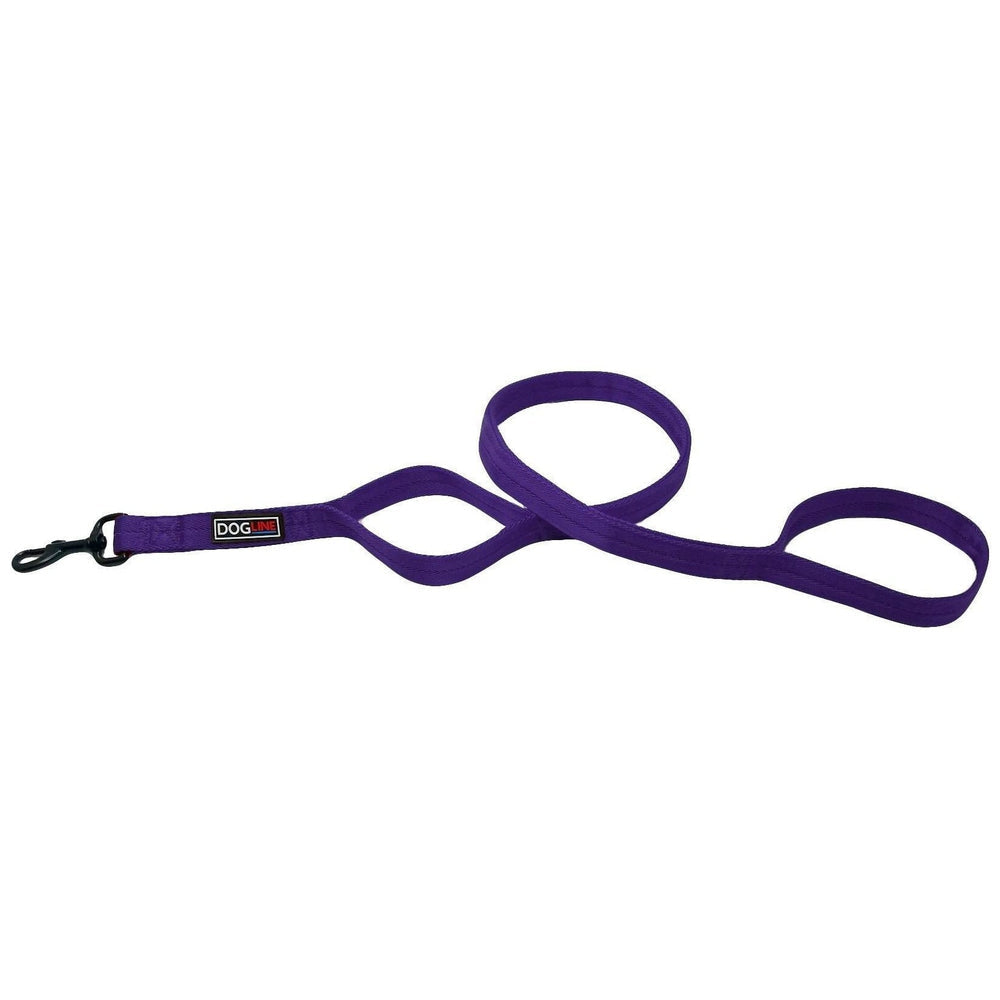 Nylon Multi-Handle Flat Dog Leash by Dogline