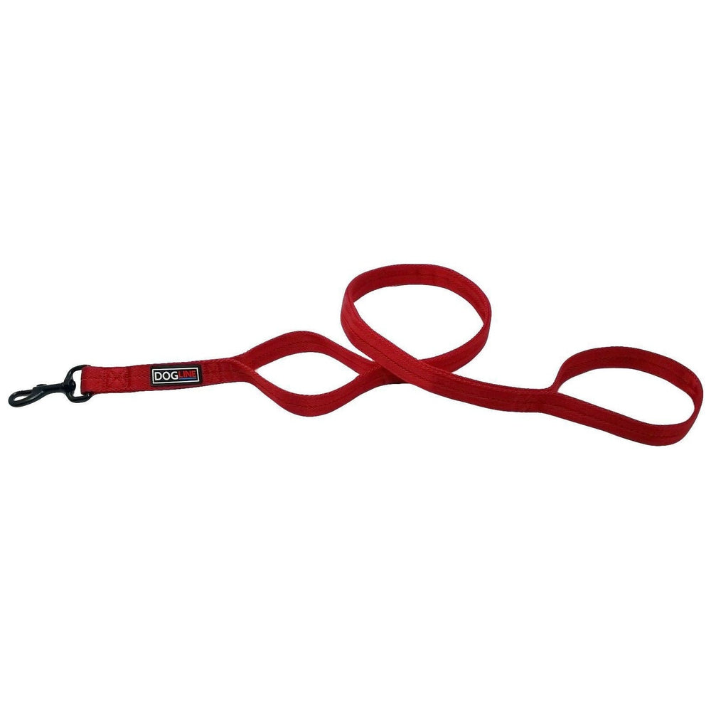 Nylon Multi-Handle Flat Dog Leash by Dogline
